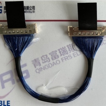 50 Pinli Awg36 Mikro Koaksiyel Kablo Grubu 0.5mm LVDS TV