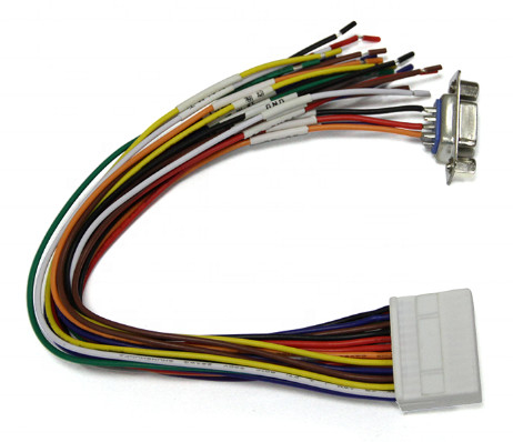 Endüstriyel Kontrol için Lvds 430mm Robot Koşum Tek Kalkanlı Kablo Montaj Gücü