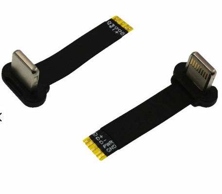 Ultra İnce Yumuşak FPC Düz Kablo Tip C USB Düz Şerit Kablo