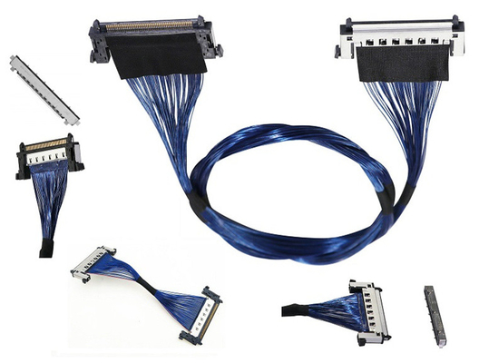 Robotik Mikro Koaksiyel Kablo Otomasyonu 0.3mm Ethernet