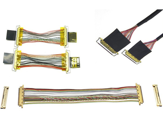 Robotik Mikro Koaksiyel Kablo Otomasyonu 0.3mm Ethernet