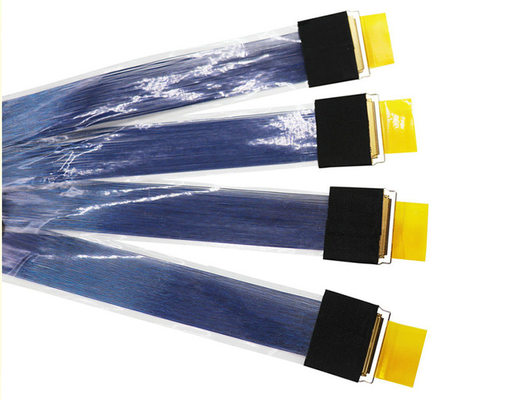 Robotik Mikro Koaksiyel Kablo Otomasyonu 0.3mm Ethernet
