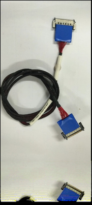 IPEX Testi Mikro Koaksiyel Kablo Montajı 0.3mm Endüstriyel Kablo Demeti