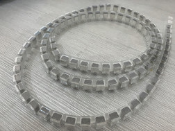 10x13mm EMI Köpük Conta Kaplama İletken Koruyucu