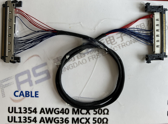 0.3mm LVDS Kablo Demeti 30AWG 20 Pin Kablo Dizüstü Bilgisayar Ekranı