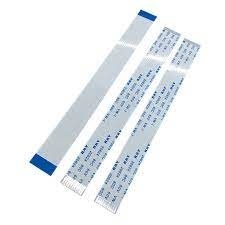 40mm 60mm 30 Pinli Ffc Kablosu 0.5mm Lvds Düz Esnek