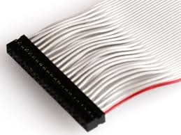 A Tipi 0,5 mm Şerit Esnek Düz Kablo PVC Korumalı Ffc