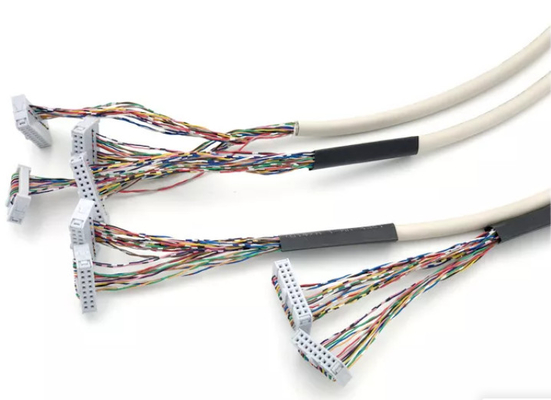 LCD Ekran için 2.54mm FFC Düz Kablo 12-64 Pin Flex Şerit Büküm
