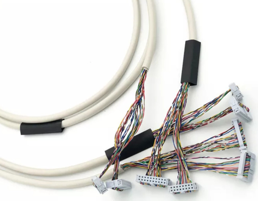 LCD Ekran için 2.54mm FFC Düz Kablo 12-64 Pin Flex Şerit Büküm