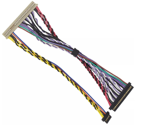 40 Pinli LVDS Kablo Demeti Elektrik, 50mm Araba Römork Kablo Demeti
