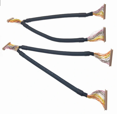 40p LVDS Kablo Demeti 50mm 30awg Araba Römorku Tek Çift Kalkan Kablosu