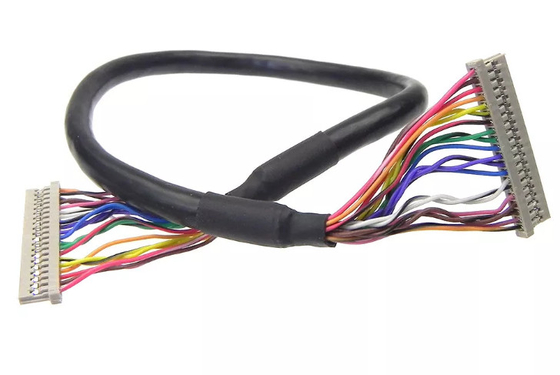 0.3mm LVDS Kablo Demeti 30AWG 20 Pin Kablo Dizüstü Bilgisayar Ekranı