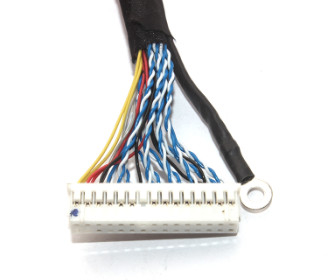 Dizüstü LVDS Kablo Demeti JAE 0.5mm Kablo Konnektörü Dayanıklı