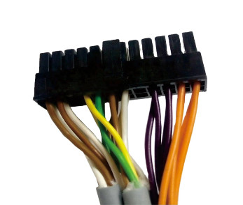 3mm 24 Pinli Kablo Demeti ve Kablo Montajı Molex Bot Kablolama