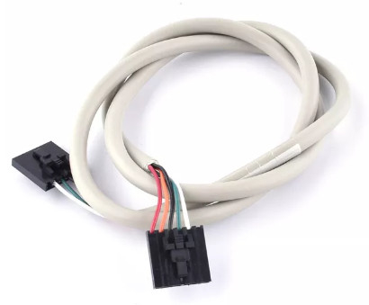 Yalıtımlı Tıbbi Kablo Demeti 22awg Anahtarlı Anten Uzatma Kablosu