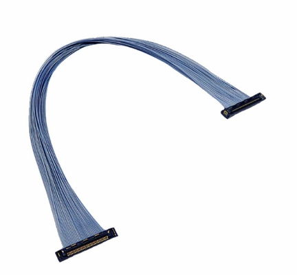 15cm 30 Pin Lvds Üzeri Koaksiyel 0.4mm Ultra Esnek Koaksiyel Kablo