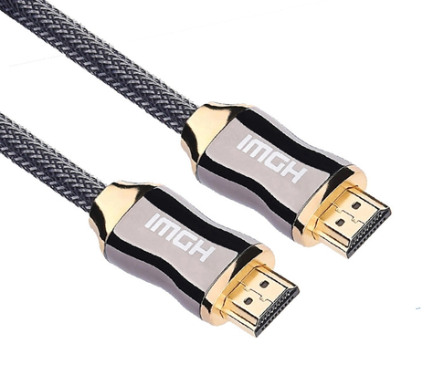 Naylon Örgülü 2.0v 4k 60hz Hdmi Kablosu, 3d 4k Hdr Hdmi Kablosu