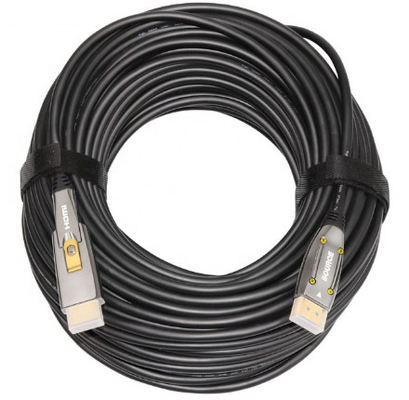 48gps HDMI Kablo Düzeneği 20 ila 100ft 8k Hdmi Fiber Optik