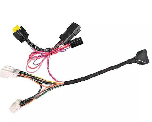 0.3mm 0.4mm Kamera Kablo Grupları PVC CCTV Ses Kuyruk Işık Video Ecu Konnektör Araba