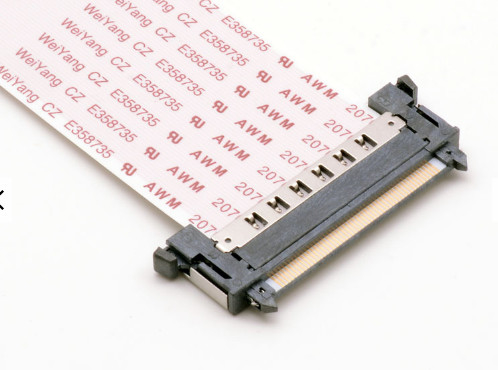 LVDS 400mm FPC Düz Kablo, 41-51 Pin Şerit Düz Kablo